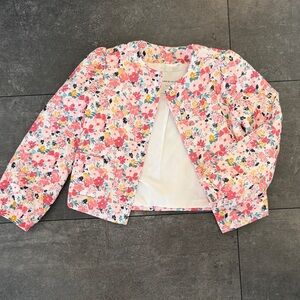 Janie and Jack Girls Jacket - Pink Multi